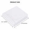 Picture of 600PCS CD DVD Sleeves, FULANDL Premium CD Double-Sided Refill Plastic Sleeve for CD and DVD Storage Binders (White)