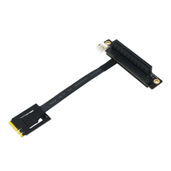 GetUSCart- BQZYX+ M.2(NGFF) Dual Key A-E to PCI-E 8X Adapter Cable 270 ...