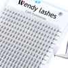 Picture of Premade Lash Extensions Fans Volume Lash Extensions 320 PCS Short Stem 5D/6D/8D/10D Eye Lashes Extensions Thickness 0.07mm D Curl Soft Light Weight Premade Volume Eyelashes Extensions Mixed Tray.（6D-0.07-D, 13-20mm Mixed Tray)