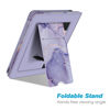 Picture of Fintie Stand Case for 6" Kindle Paperwhite (Fits 10th Generation 2018 and All Paperwhite Generations Prior to 2018) - Premium PU Leather Sleeve Cover with Card Slot and Hand Strap, Lilac Marble