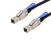 Picture of Heretom External Mini SAS HD Cable, SFF-8644 to SFF-8644 Cable, Hard Disk Server Data Sync Transmission Cable, 1 Meter 3.3ft