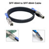 Picture of Heretom External Mini SAS HD Cable, SFF-8644 to SFF-8644 Cable, Hard Disk Server Data Sync Transmission Cable, 1 Meter 3.3ft