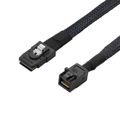 Picture of Heretom 2PCS Mini SAS SFF-8643 to Mini SAS 36Pin SFF-8087 Cable