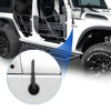 Picture of BASIKER Antenna for Jeep Wrangler Sport Rubicon JL 4xe Willys Mojave JK JT Gladiator 2007-2023, Short Jeep Wrangler Accessories Antenna Replacement Upgrade for Car Radio AM FM Reception