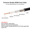 Picture of MOOKEERF TNC Male to TNC Male Coax Cable 25FT, 50 Ohm RG58 Coaxial Cable with TNC Connectors for GPS Navigation Antenna,RTK Surveying Antenna,Wireless mic System