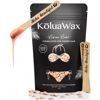 Picture of KoluaWax | LIMITED EDITION Bikini Babe Hard Wax Beads (1lb Bag) | For Bikini Area & Coarse Hair, Sunset Orange