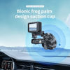 Picture of TELESIN Suction Cup Car Mount with Phone Holder, Windshield Window Dashboard Boats Vehicle Attach for GoPro Max Mini Hero 12 11 10 9 8 7 6 5 Insta360 X3 GO 3 DJI Action 3 4 Accessories