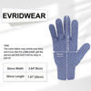 Picture of Evridwear Exfoliating Dual Texture Bath Gloves for Shower, Spa, Massage and Body Scrubs, Dead Skin Cell Remover, Gloves with Hanging Loop (3 Pairs)