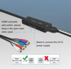 Picture of Component to HDMI Converter YPbPr to HDMI Converter, 5RCA/RGB to HDMI Converter Supports 1080P/720 for DVD, VCD, PSP, PS2, Xbox 360, Nintendo NGC to New HDTV Monitor or Projecto.