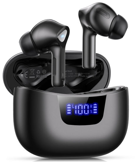 Android wireless earbuds with mic sale