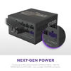 Picture of NZXT C1200 PSU - 1200 Watt Gaming PC Power Supply - ATX 3.0 - PCIe 5.0 12VHPWR Connector - 80 Plus Gold Efficiency - Fully Modular - Zero Fan Mode - Black Sleeved Cables - 10 Year Warranty - Black