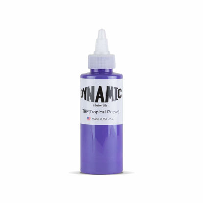 Picture of Dynamic Tropical Purple Tattoo Ink Bottle 4oz