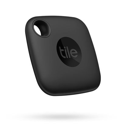 Picture of Tile Mate 1-Pack. Black. Bluetooth Tracker, Keys Finder and Item Locator for Keys, Bags and More; Up to 250 ft. Range. Water-Resistant. Phone Finder. iOS and Android Compatible.