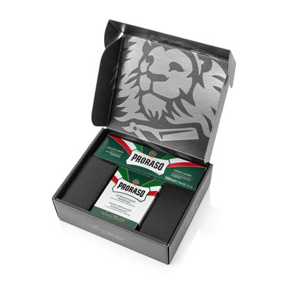 Picture of Proraso Classic Shaving Kit for Men | Gift Box with Shaving Cream & After Shave Balm in Original Refresh Formula | All Skin Types