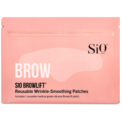 Picture of SiO Beauty BrowLift Forehead Anti-Wrinkle Patch - Rapid Overnight Reusable Silicone Patch to Reduce Furrows, Expression Lines, and Creases