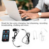 Picture of Portable Live Sound Card,8 Sound Effects External Mini Voice Changer,Support Multi Languages Beautification Handheld Sound Card for Mobile Phone Computer