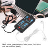 Picture of Portable Live Sound Card,8 Sound Effects External Mini Voice Changer,Support Multi Languages Beautification Handheld Sound Card for Mobile Phone Computer