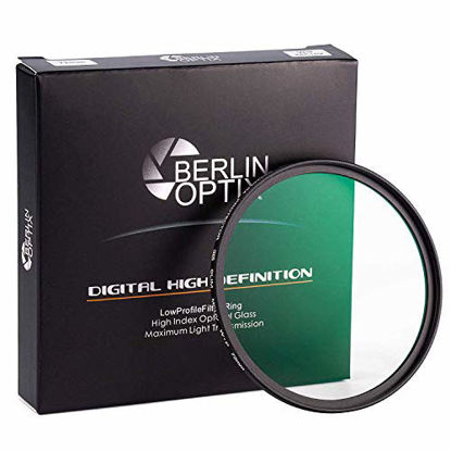 Picture of Berlin Optix Premium UV Filter 52mm ? Schott Glass ? 16 Layers Multi Coated ? Super Slim Aluminium Ultraviolet Lens ? Protective Filter