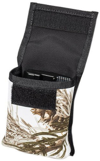 Picture of LensCoat 2-Battery Pouch Camouflage Camera Battery Holder for Pro DSLR (Realtree AP Snow) lenscoat