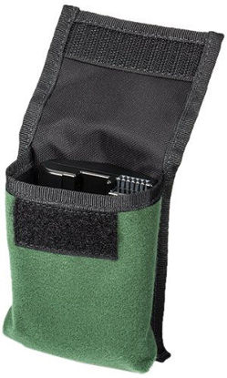 Picture of LensCoat 2-Battery Pouch Camera Battery Holder for Pro DSLR (Green) lenscoat