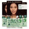 Picture of Clairol Natural Instincts Demi-Permanent Hair Dye, 2RV Burgundy Black Hair Color, Pack of 3