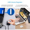 Picture of USB Volume Control, AIMOS Lnline Volume Knob Lossless Audio Computer with 6.57ft USB Cable Mute Volume Control and PC Speakers Switch Control Module for XP, MAC, Vista, Win 7, 8, 10, Android Etc