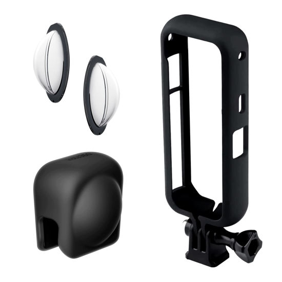 Lens Guard for Insta360 X3, Insta 360 X3 Accessories Kit Included Insta 360  X3 Lens Cap, Mounting Bracket and Lens Guard for Insta360 X3 Action Camera