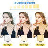 Picture of elfofle Rechargeable LED Video Light - Dimmable Mini Selfie Camera Ring Light Clip-on for Phone, Laptop, Tablet, and Computer - Ideal for Conference, Zoom Call, Photography, Makeup and Picture