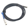 Picture of H!Fiber.com 12G External Mini SAS HD SFF-8644 to Mini SAS SFF-8644 Cable, High Density HD Cable, 1-Meter(3.3ft), for Hard Disk Server, SAN, Raid Card