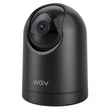 Picture of WGV Security Camera -2K Cameras for Home Security with Smart Motion Dection, Night Vision, Two-Way Audio,Cloud & SD Card Storage,Work with Alexa, Ideal Indoor Camera for Baby Monitor/Pet Camera