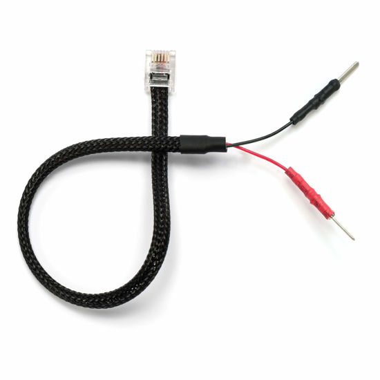 Picture of Radar Mount Mirror Wire Power Cord with Inline Fuse RJ11 - Valentine V1 Radar Detector