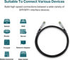 Picture of TP-Link TL-SM5220-3M | 3 Meter/ 10 Feet 10G SFP+ Direct Attach Cable (DAC) | Passive Twinax Cable | 10GBASE-CU SFP+ to SFP+ Connector | Plug and Play | LC Duplex Interface