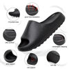 Picture of Platform Pillow Slippers Slides for Women and Men, EVA Anti-Slip Cloud Slippers Lightweight Spa Open Toe Shower Sandals for Indoor & Outdoor