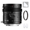 Picture of TTArtisan 50mm f1.4 Tilt Lens Full Frame Manual Portrait Lenses Large Aperture Compatible with Panasonic S1 S1M S1R S1RM S1H S1K S5 S5K S5C, for Leica T TL TL2 CL SL, for Sigma FP FPL