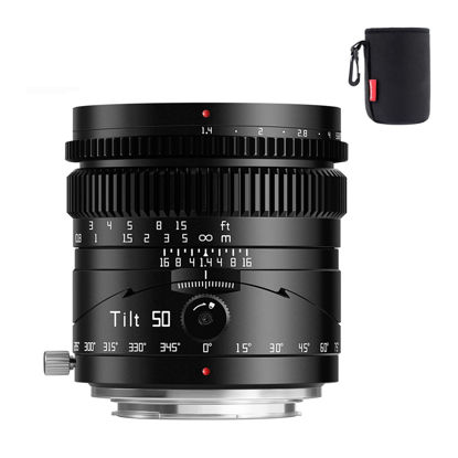 Picture of TTartisan 50mm F1.4 Tilt Lens, Compatible with Full-Frame Nikon Z-Mount Mirrorless Cameras Z5 Z6 Z7 Z6II Z7II Z9