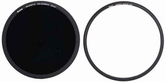 Picture of Kase Wolverine 95mm ND64000 Magnetic Shockproof Tempered Optical Glass Filter Incl Adapter 95 16 Stop