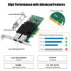 Picture of 10Gb PCI-E NIC Network Card for Intel X550-T2, 1GbE/2.5GbE/5GbE/10GbE Copper Dual RJ45 Port, with Intel ELX550AT2 Controller, 10G PCI Express LAN Adapter Support Windows Server/Linux/ESX