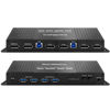 Picture of 2 Port USB 3.0 KVM Switch DisplayPort Dual Monitor DP 2.0/1.4 8K@60Hz 4K@60Hz 4K@144Hz 4K@175Hz with Hotkey and Equalizer, kvm Switch 2 Monitors 2 Computers Keyboard Mouse Printer Etc.