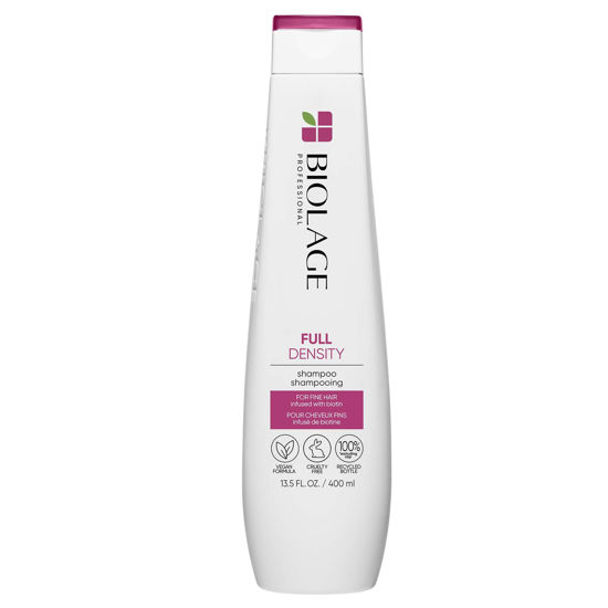 Picture of Biolage Full Density Thickening Shampoo | For Fuller & Thicker Hair | With Biotin | For Thin & Fine Hair | Paraben & Silicone Free | Vegan | 13.5 Fl. Oz