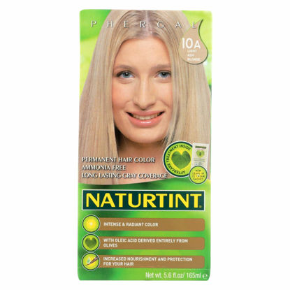 Picture of Naturtint Permanent Hair Color 10A Light Ash Blonde -- 5.6 fl oz