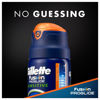 Picture of Gillette Fusion ProGlide Sensitive 2 in 1 Shave Gel, Active Sport, Pack of 2, 12 oz each