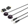 Picture of Ensigear Infra Red Remote Control Command Extender kit Cable(20 Feet) Including IR Signal Receiver IR Emitter and 2 HDMI adapters with CEC Pass Through