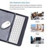 Picture of Wireless Keyboard Mouse, Jelly Comb 2.4GHz Ultra Thin Compact Portable Small Wireless Keyboard and Mouse Combo Set for PC, Desktop, Computer, Notebook, Laptop, Windows XP/Vista / 7/8 / 10 (Silver)