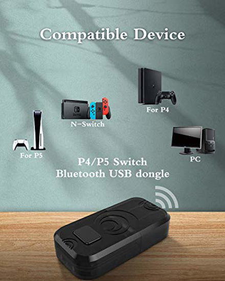Bluetooth Adapter for PC PS4 PS5 SWITCH USB Bluetooth Audio
