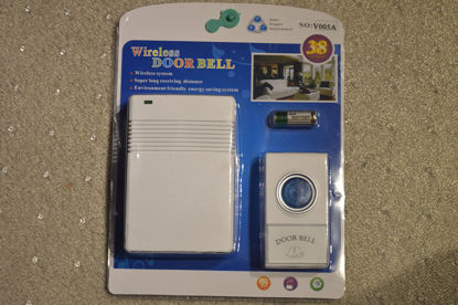 Picture of Wireless Remote Control Doorbell with 8 Different Chimes