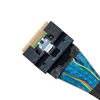 Picture of DiliVing SlimSAS 8X to 2*MiniSAS HD 4X,SFF-8654 74Pin to 2*SFF-8643 36Pin Cable 80cm(Broadcom MPN 05-60002-00)