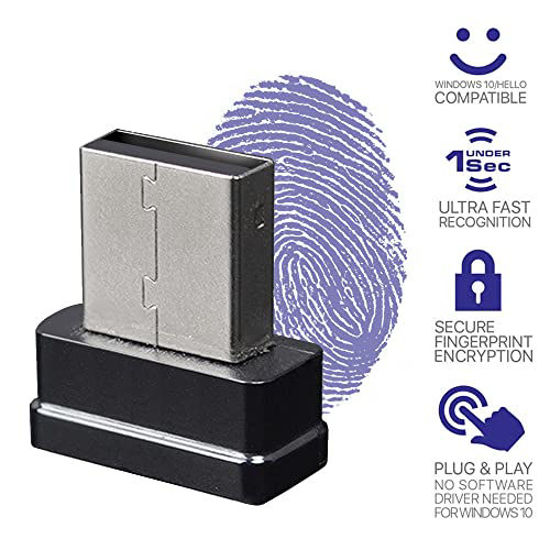 Getuscart Mini Usb Fingerprint Reader Module For Windows Hello