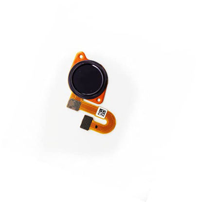 Picture of 1pcs ruichuang Fingerprint Sensor Reader Scanner Flex Cable Home Button Replacement for Motorola Moto One 5G Ace/G 5G XT2113 (Black)