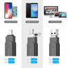 Picture of USB Flash Drive for iPhone 128GB Photo Stick LOMYGUS OTG Memory Stick External Storage Thumb Drive Compatible with iPhone/iPad/iOS/Android/Mac/PC (A-Silver128G)