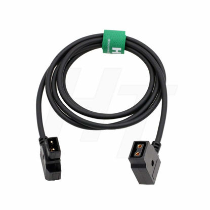 Picture of HangTon D-tap P-tap Male to Female Power Extension Cable for Anton-Bauer IDX V-Mount Gold Mount Battery (1.5m)